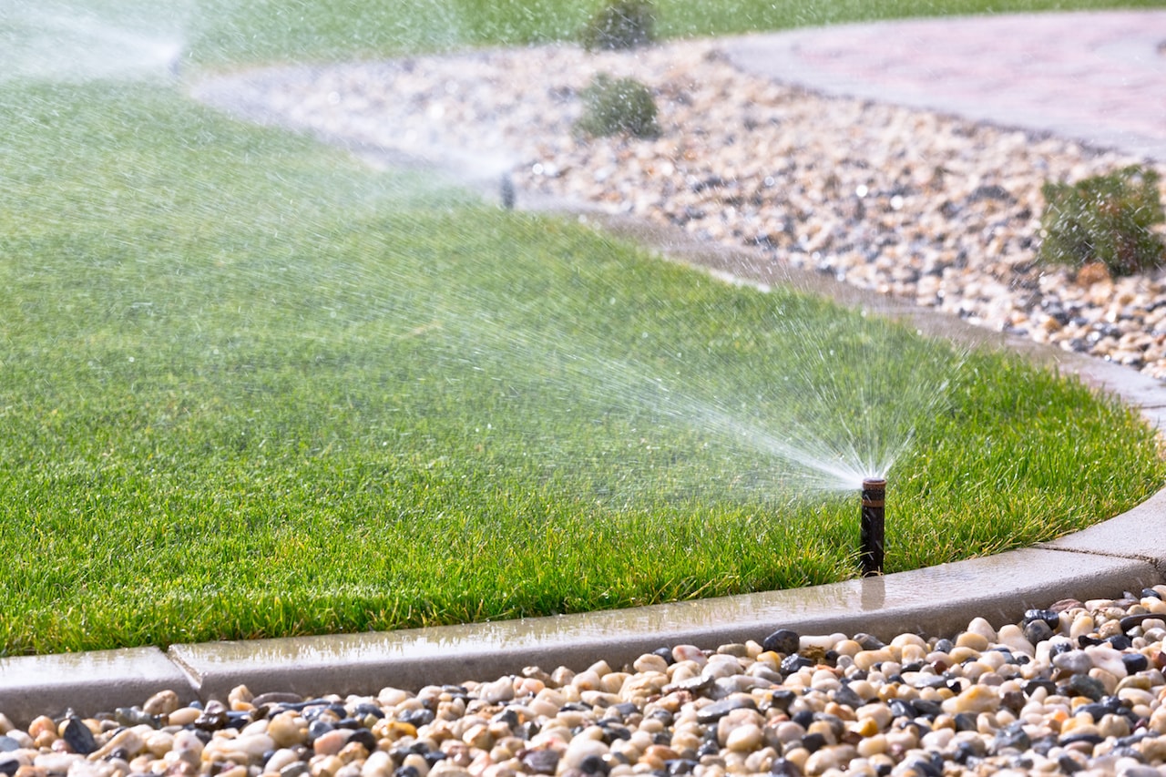 Irrigation System Installation in Burnsville project 1