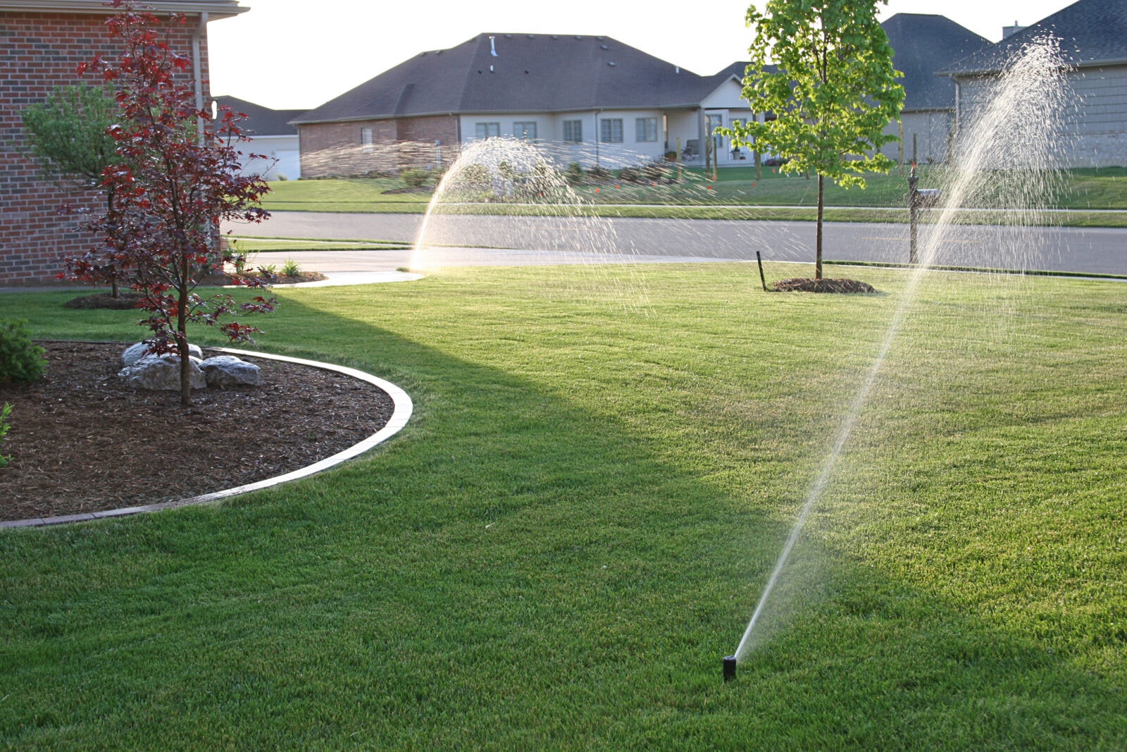 Irrigation System Installation in Burnsville project 2