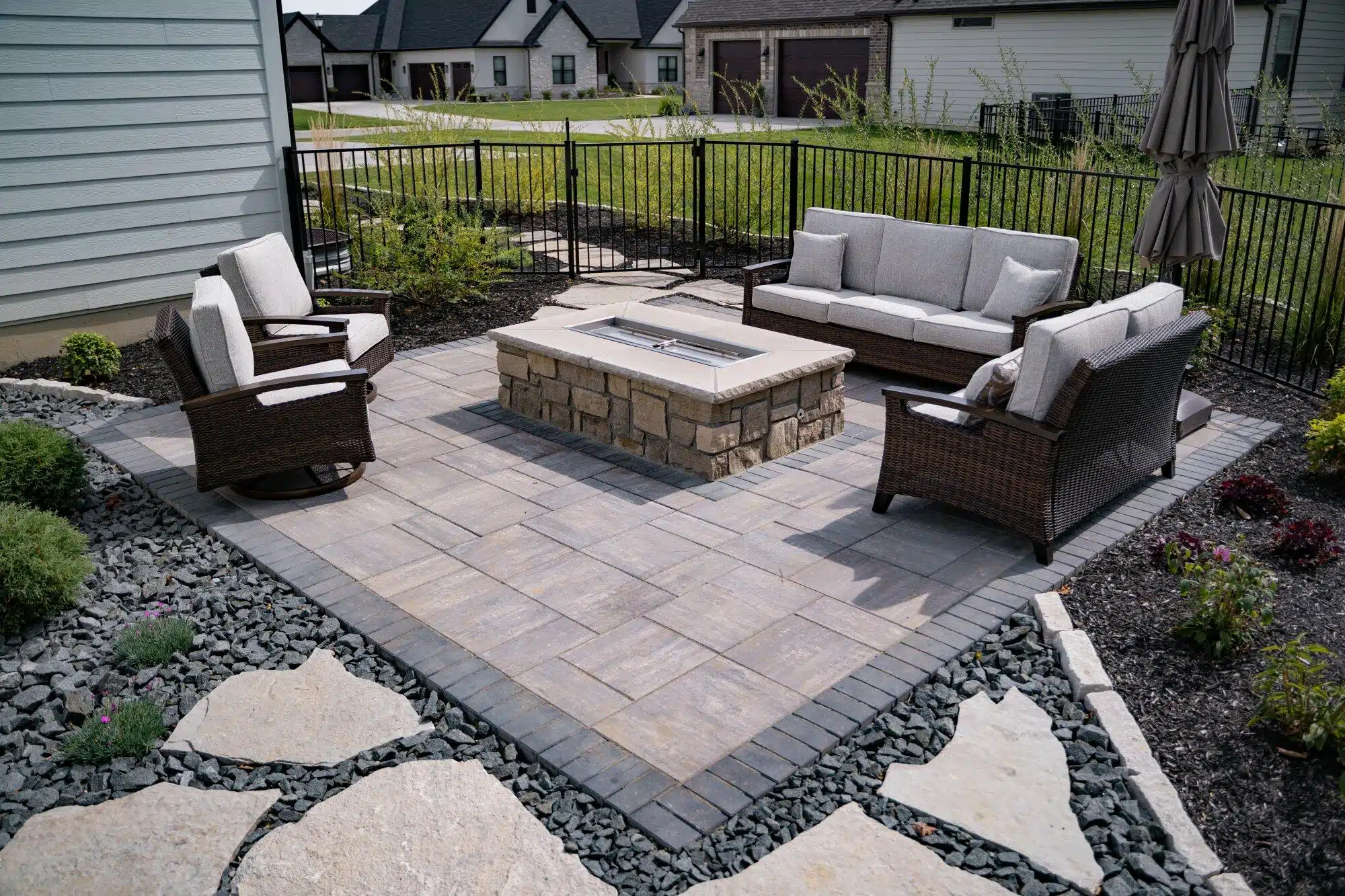 Patio Installation in Eagan project 2